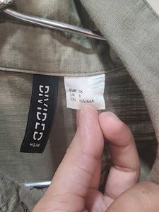 H &amp; M Safari Shirt Dress