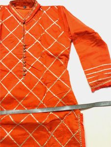 Orange Party Wear
