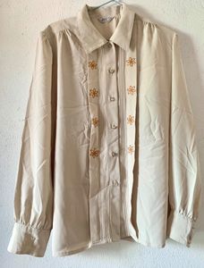 Cream Shirt 🤎🤍
