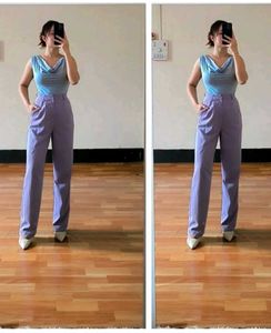 Purple Trousers