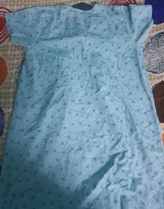 Sky Blue Ladies Nighty - Size XL