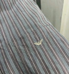 @emporioarmani vintage plaid shirt