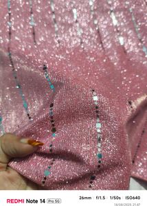 Sparkly Pink Mini Skirt