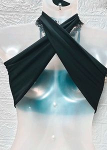 Black Corset Top Small Size