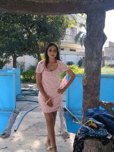 Polka Dot Puff Sleeve Mini Dress