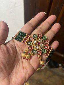 beaded Moti necklace Set