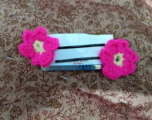 Crochet Hair Pins - Set of 2