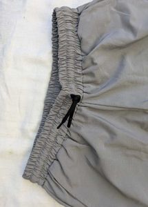 Gray Parachute Pants