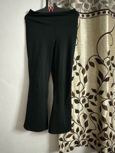Black Flared Yoga Pants Blissclub