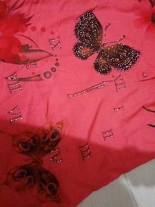 Butterfly Print Kurta