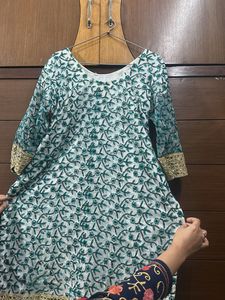 Elegant Embroidered Kurta