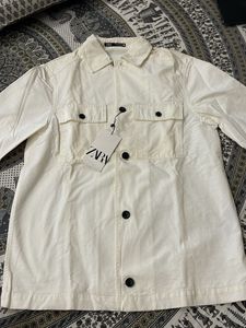 ZARA offwhite overshirt jacket