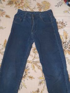 Dark Blue Denim Jeans