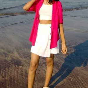 White Skirt And Short