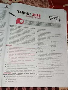 Class12 UP Board Unsolved Papers And Question Bank