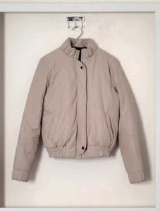 Beige Padded Jacket