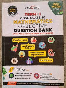Mathematics Question Bank Class 10 Term 1 CBSE