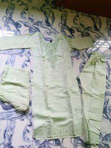 Embroidered Salwar Suit Dress Material