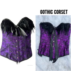 Purple Gothic Corset