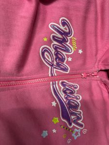 Pink 'Little Magician' Zip-Up Hoodie