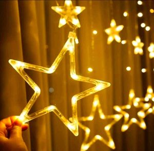 Star Curtain Lights for Festival Decoration