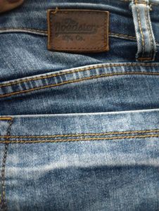 Woman Blue Jeans