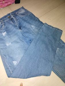 Ripped Denim Jeans