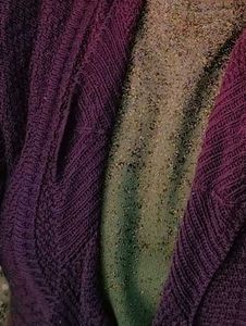 Purple Knit Cardigan🎀