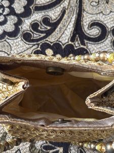Gold Embellished Clutch