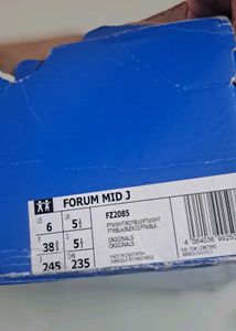 Adidas Forum Mid Shoes- ORIGINAL