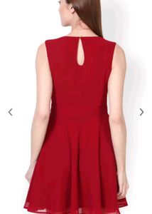 Maroon Dress