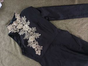 Black One-Shoulder Dress