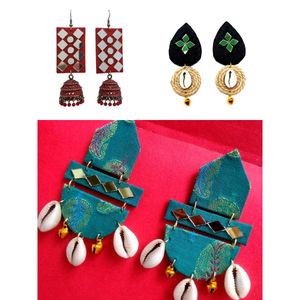Statement Earrings - Set of 3❤️