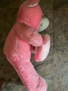 Big Teddy Bear 4 Ft Pink Color