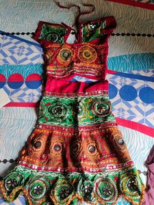 Embroidered Lehenga Choli Set