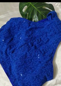 Beautiful Holter Neck Blouse... Padded Blouse