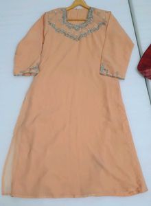 Peach Kurta