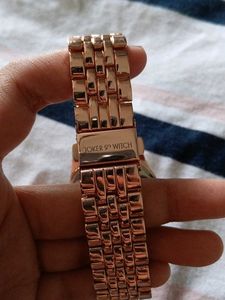 Joker &amp; Witch Rose Gold Watch