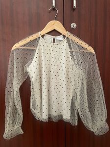 Zara Party Wear Top For Girls