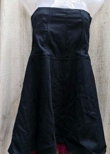 Black Strapless Dress