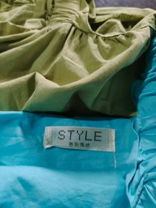 Cute Blue Sleeveless Top