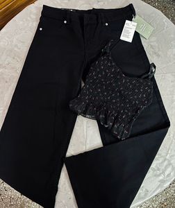H&amp;M LOW WAISTED JEANS