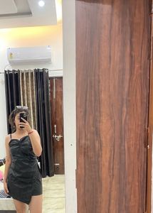Black Leather Dress
