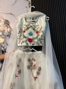 Embroidered Floral Top