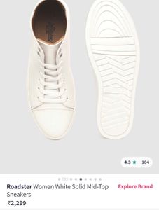 PRICE DROP😍🙌MIDTOPS FOR WOMEN/ SILVER DETAIL
