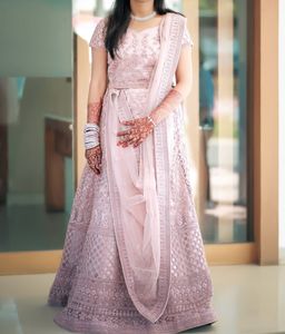 Brand New Pink Bridal Lehenga For Sale