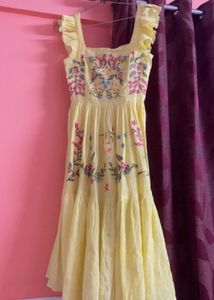 Butter Yellow Dress