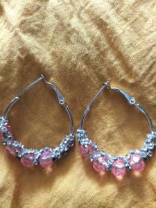 😱 Pink Latkan Earring 💕🔥