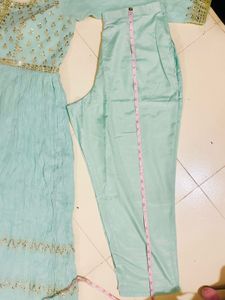 Light Blue Anarkali Suit Fix Price