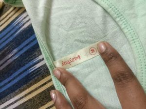 Green Color Baniyan Night Wear